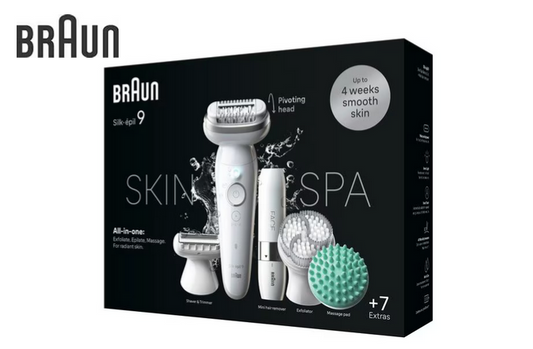 Braun - Set d’épilation Silk-épil 9 SkinSpa 9-381