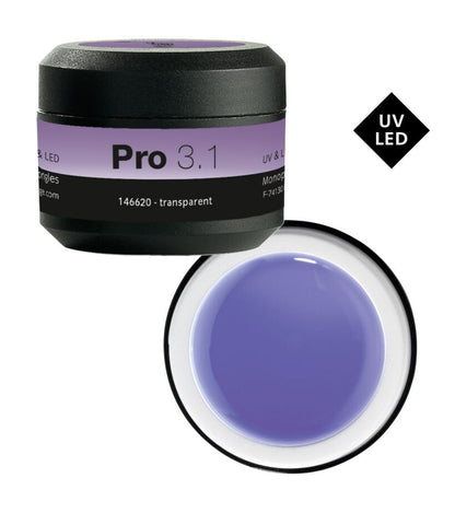 Peggy Sage - Pro 3.1 Gel monophase UV&LED - Transparent