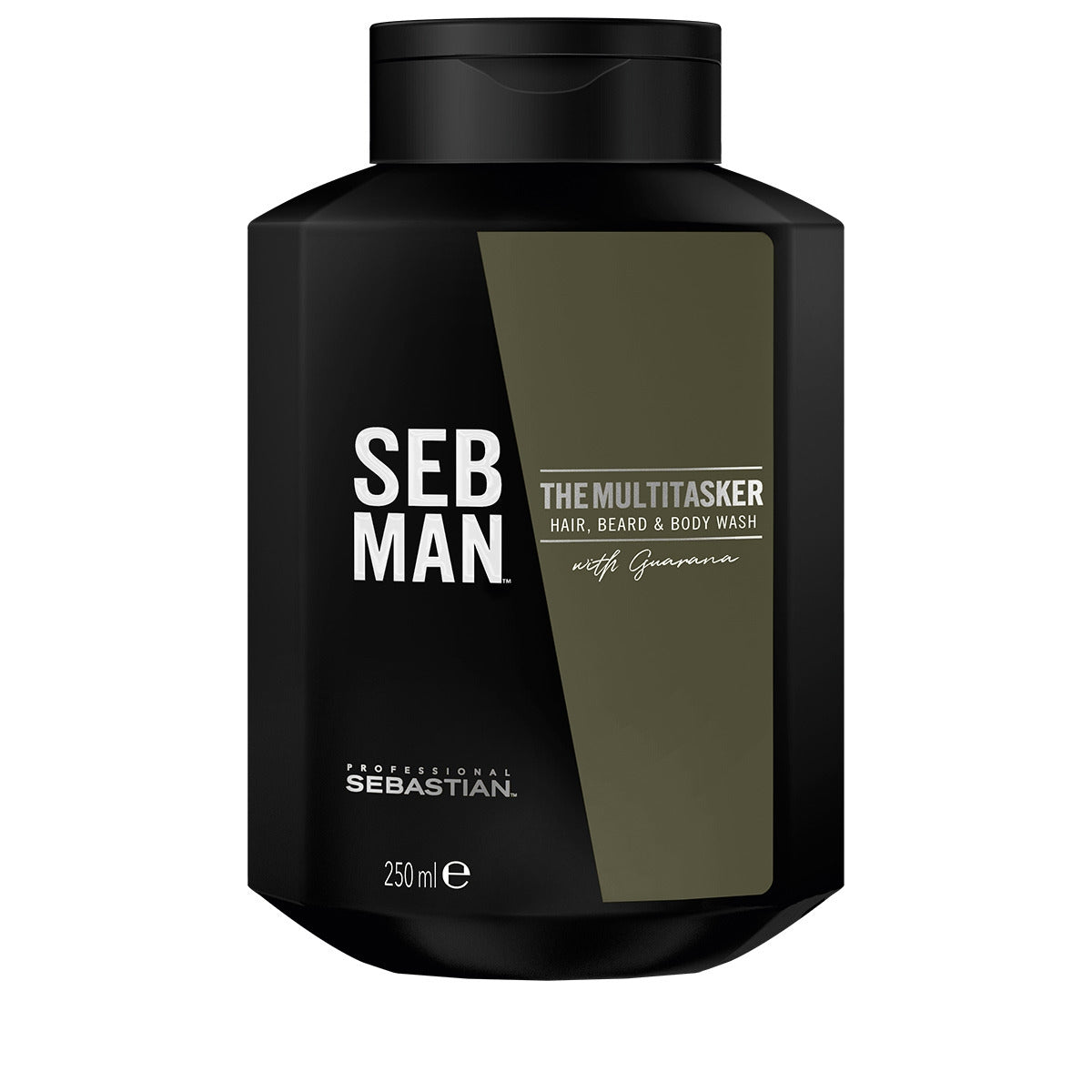 Seb Man - Il Multitasker 3 in 1 - Gel detergente corpo, capelli e barba