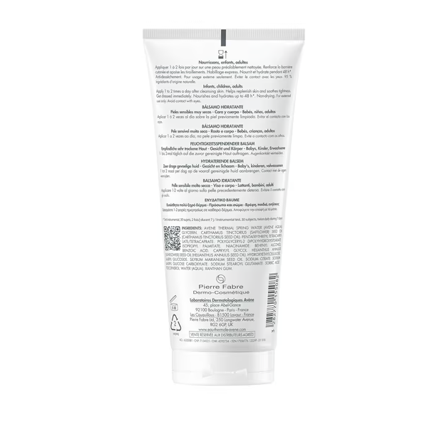 Avene – Feuchtigkeitsspendender Balsam 