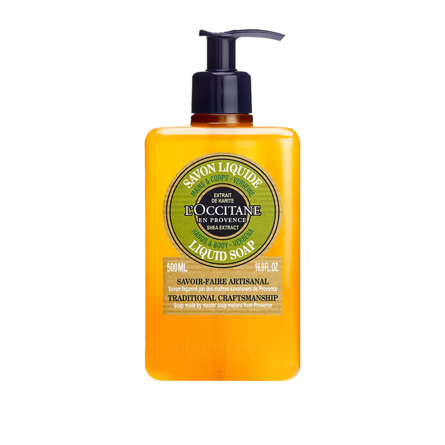 L'Occitane - Savon Liquide Mains & Corps Karité Verveine