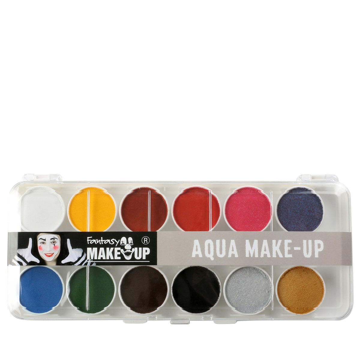 12 Boîte De Peinture De Maquillage Aqua