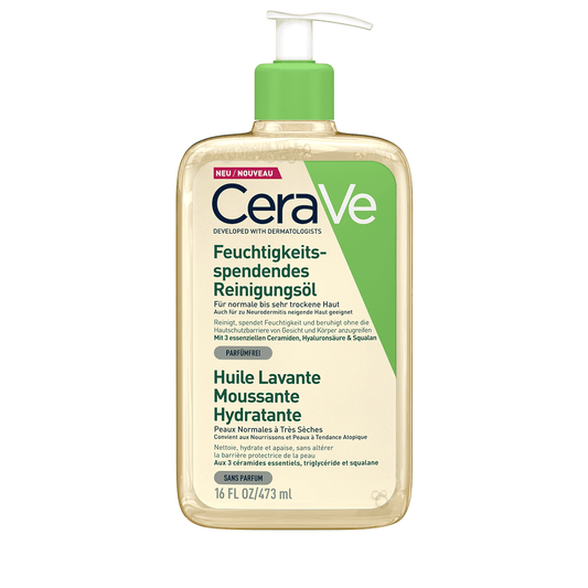 CeraVe - Huile Lavante  Moussante Hydratante