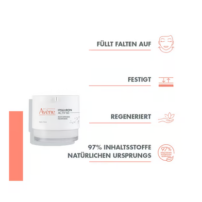 Avene - Hyaluron Activ B3 - Crema da notte 