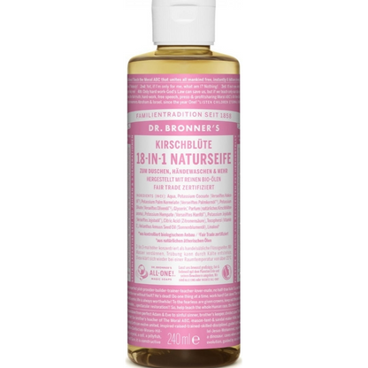 Dr. Bronner's - Sapone liquido - Fiore di ciliegio