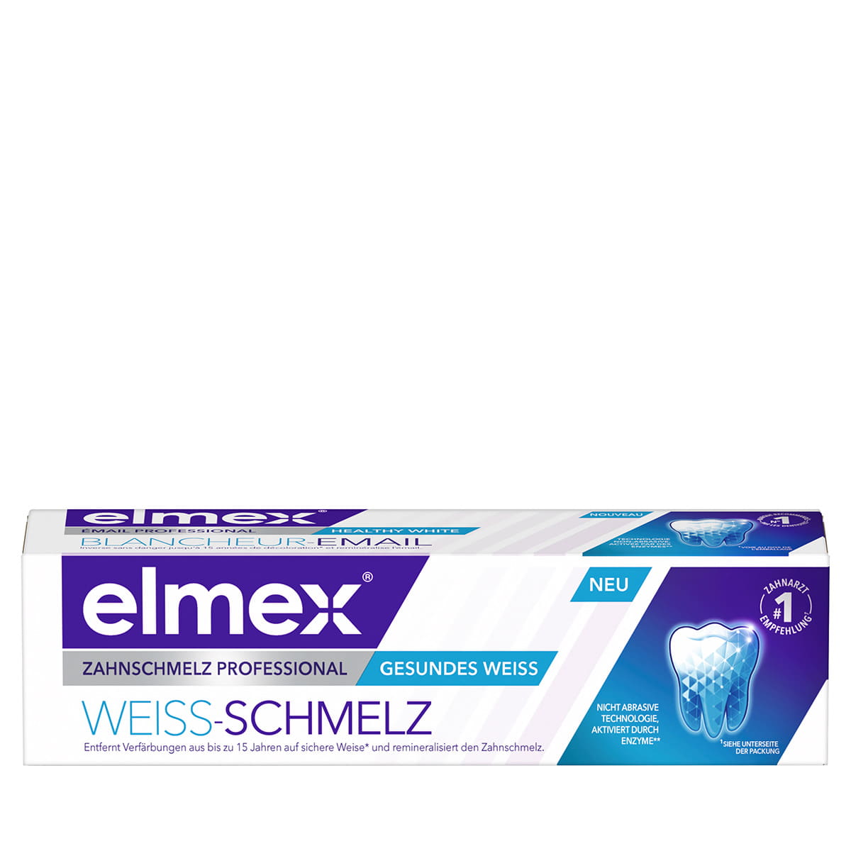 Elmex - Dentifrice Émail Dentaire Professionnel Émail Blanc