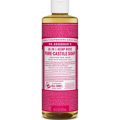 Dr. Bronner's - Sapone liquido - Rosa