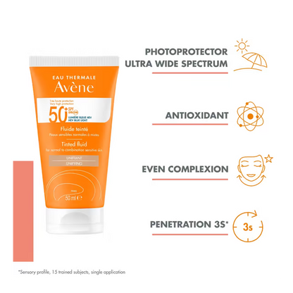 Avene - Fluide solaire teinté SPF50+