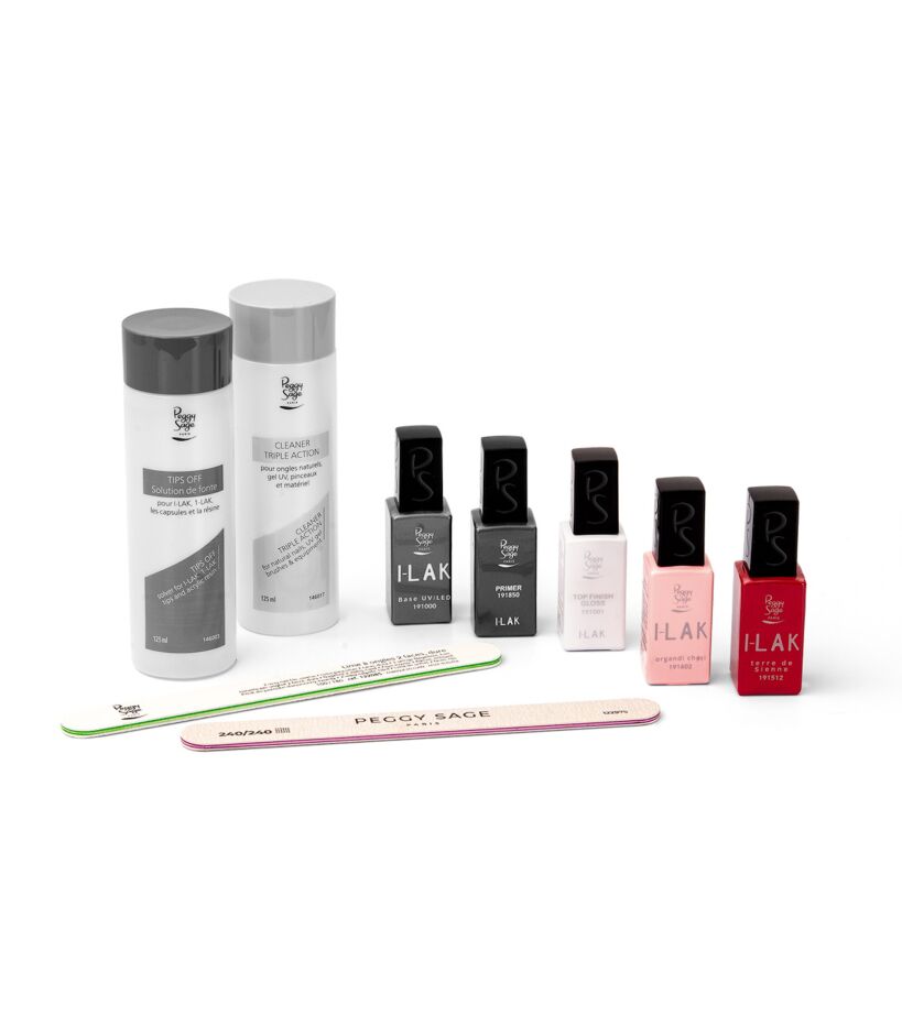 Peggy Sage - KIT ECOLE : Kit vernis semi-permanent I-LAK