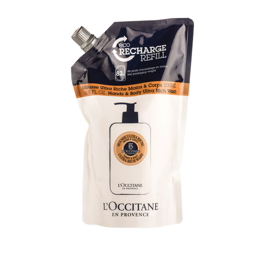 L'Occitane – Eco-Refill Ultra-Rich Shea Hand- und Körpermousse