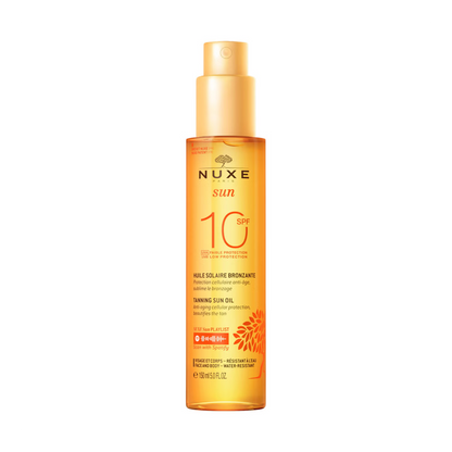 Nuxe - SPF10 - L'Huile Bronzante Visage et Corps - Faible Protection