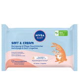 NIVEA - Lingettes Soft & Cream