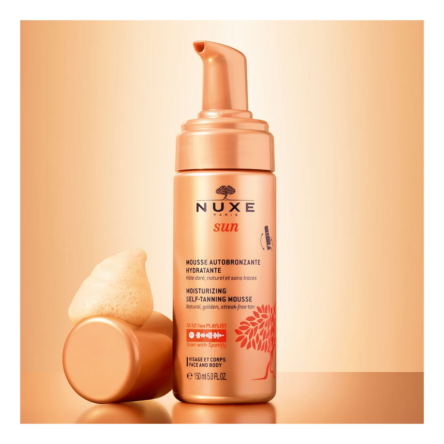 Nuxe - NUXE SUN - Mousse Autobronzante Hydratante Visage & Corps