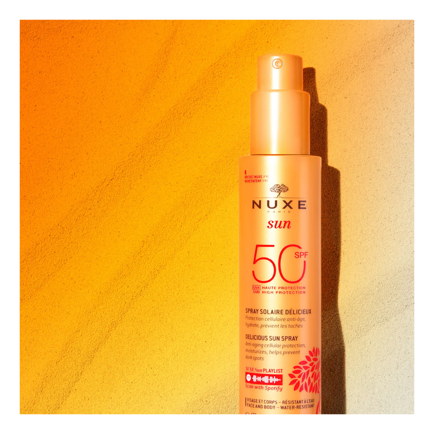 Nuxe - SPF50 - Spray Solare Viso e Corpo - Protezione Alta 