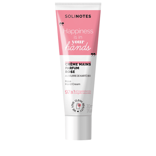 Clean Beauty Hand Cream Rose