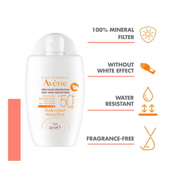 Avene - Fluide solaire minéral SPF50+