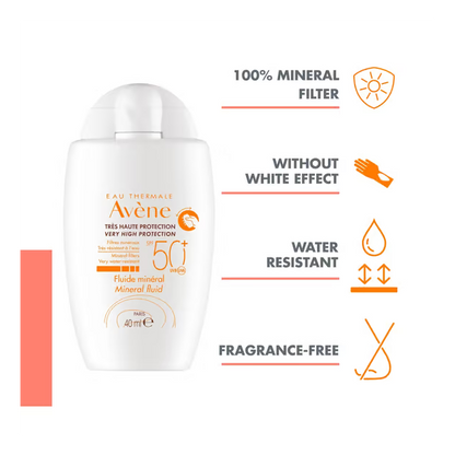 Avene - Fluide solaire minéral SPF50+