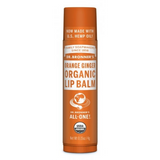 Dr. Bronner's - Stick à lèvres - Orange & gingembre