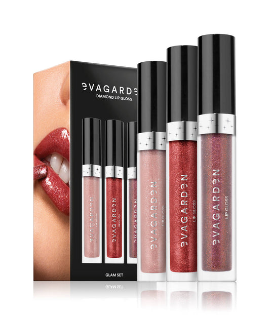 Eva Garden - Lip gloss diamond chic set