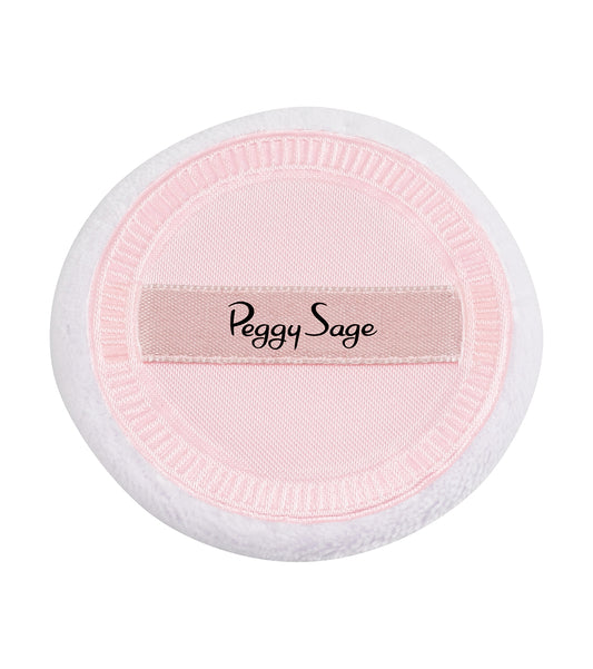 Peggy Sage - 2 Houppettes - Pour poudre libre & compacte