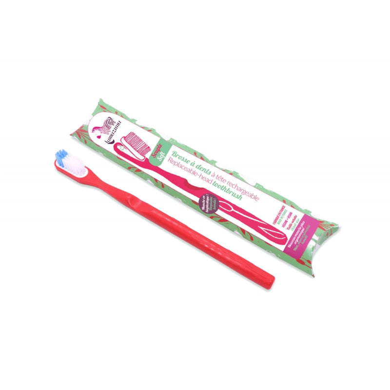 Lamazuna - Brosse à dents Bio Végétale - Framboise