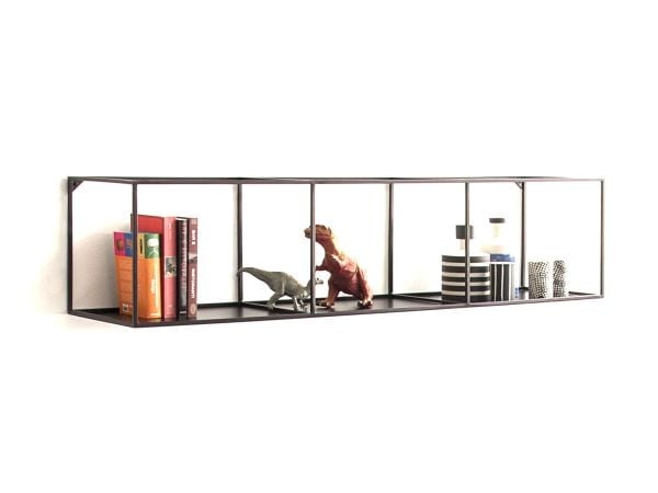 Slim Irony Wall Rack - Largeur 124 cm