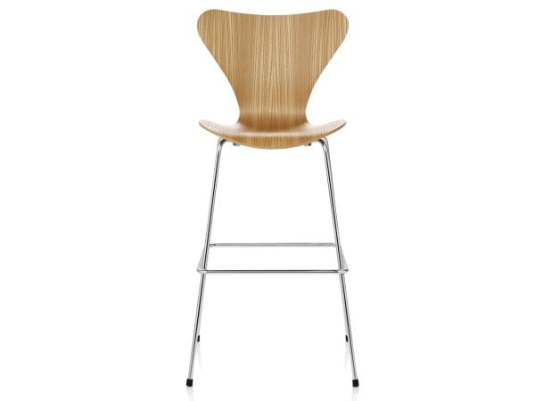 La Série 7, Tabouret H76 – Placage naturel