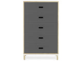 Kabino Dresser w. 5 Drawers