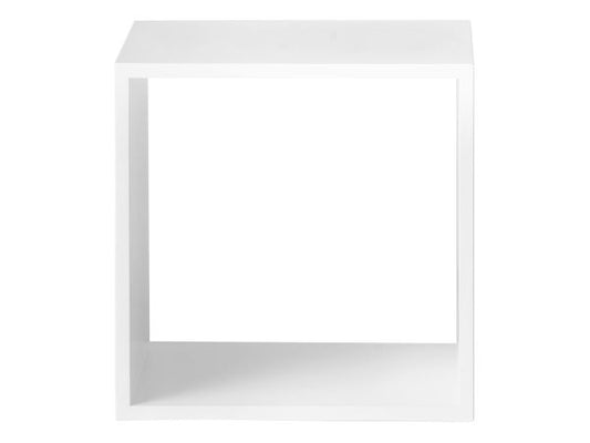 Blanc / Moyen / L43.6 x P35 x H43.6 cm