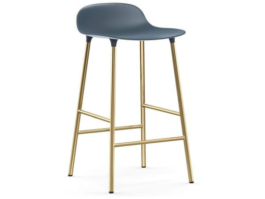 Form Barstool 65 cm Brass