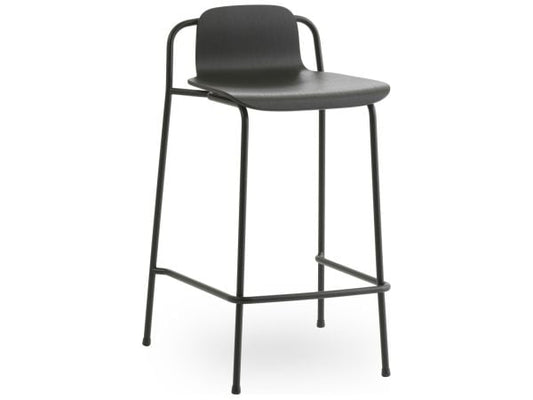 Studio Barstool 65 cm Black Steel