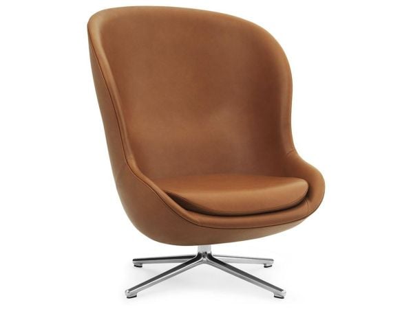 Hyg Lounge Chair High Swivel Alu