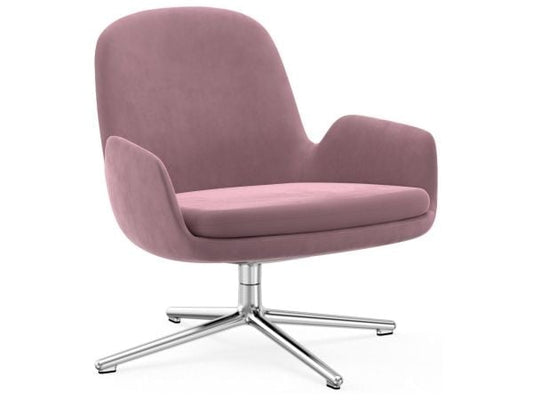 Era Lounge Chair Low Swivel Alu