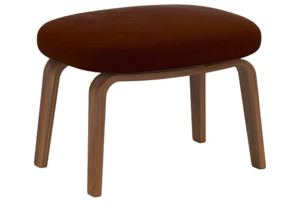 Era Footstool Walnut