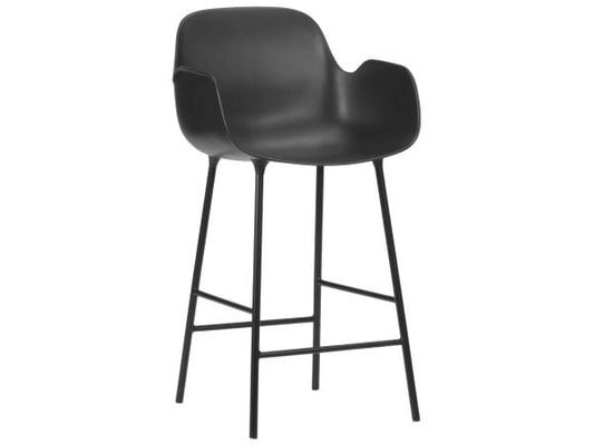 Form Bar Armchair 65 cm Steel