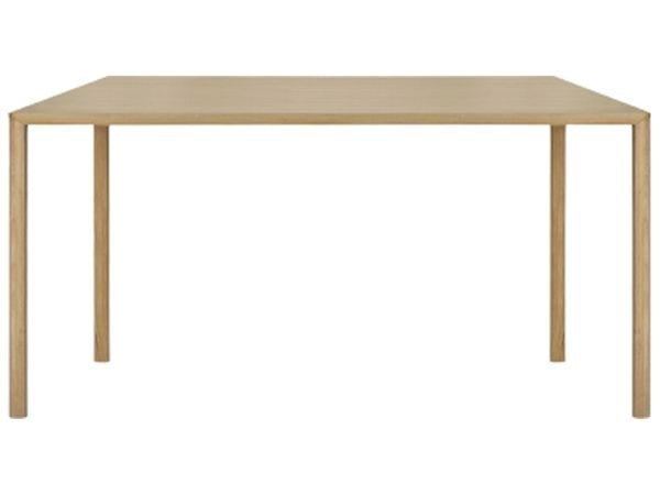 Table Air en chêne - vernis - 140 cm