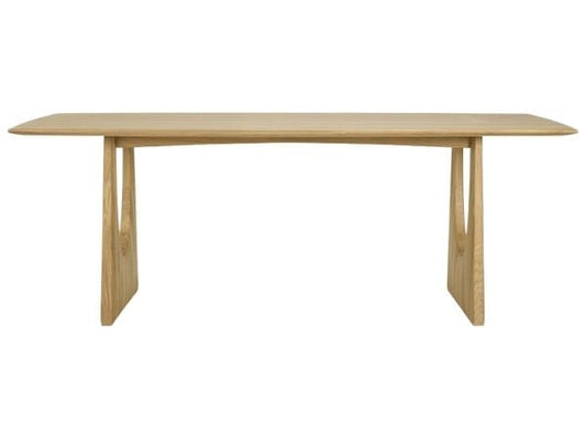 Table Geometric en chêne - Largeur 220 cm