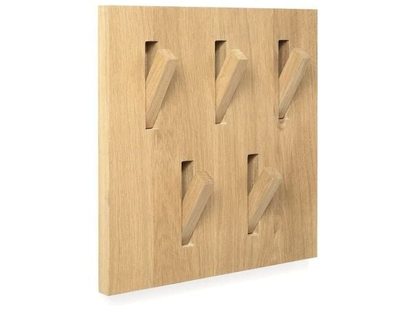 Utilitile wall hanger - oak - varnished