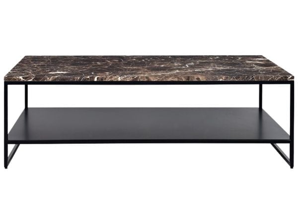 Table basse Stone - dark emperador