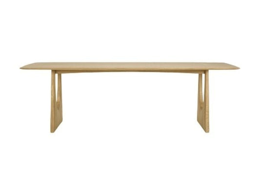 Table Geometric en chêne - Largeur 250 cm