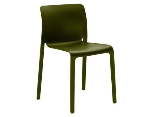 Vert olive / 1 = Un pack de 4 chaises