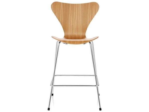 La Série 7, Tabouret H64 – Placage naturel