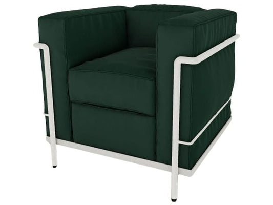 Ouate de polyester / Verni ivoire / 13X337 Verde Bosco - Pelle scozia cat. X