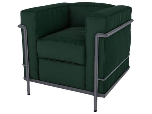 Ouate de polyester / Verni gris / 13X337 Verde Bosco - Pelle scozia cat. X