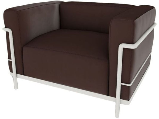 Ouate de polyester / Verni ivoire / 13x333 Moka - Pelle scozia cat. X