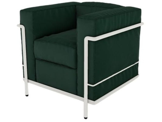 Plumes / Verni ivoire / 13X337 Verde Bosco - Pelle scozia cat. X