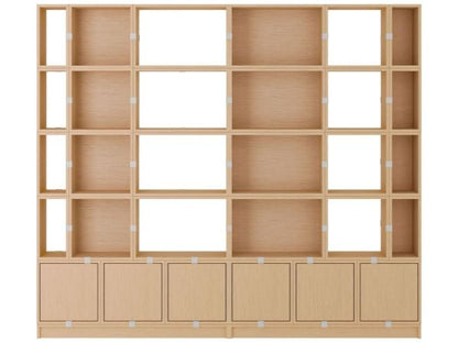 Stacked Storage System | Rangement bureau - Configuration 1