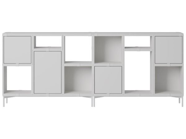 Stacked Storage System | Rangement bureau - Configuration 3