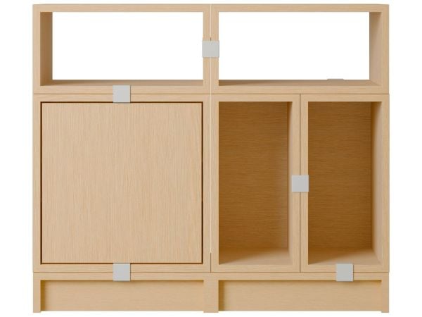 Stacked Storage System | Rangement bureau - Configuration 5