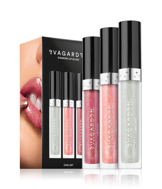 Eva Garden - Lip gloss diamond chic set